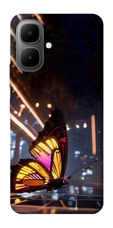 Чехол на Infinix Smart 10 Cyber butterfly фото 1 из 1