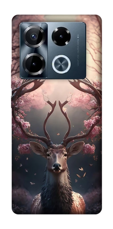 Чехол на Infinix Note 40 Pro 4G Скандинавский олень v3 фото 1 из 1