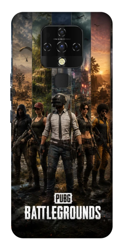 Чохол на TECNO Camon 16 SE PUBG фото 1 з 1