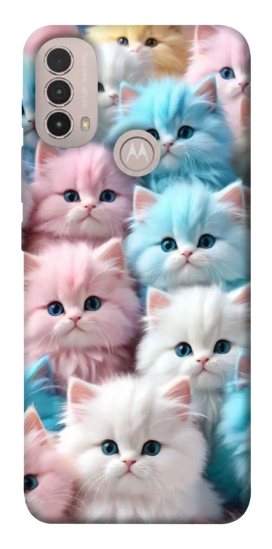 Чохол на Motorola Moto E40 Kittie Love фото 1 з 1