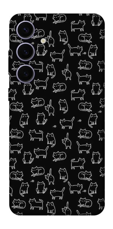 Чохол на Samsung Galaxy S25+ Black Cats фото 1 Чохол на Samsung Galaxy S25+ Black Cats фото 1 з 1