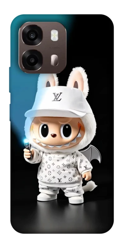 Чохол на Oppo A6 Labubu with flashlight ver.1 фото 1 з 2