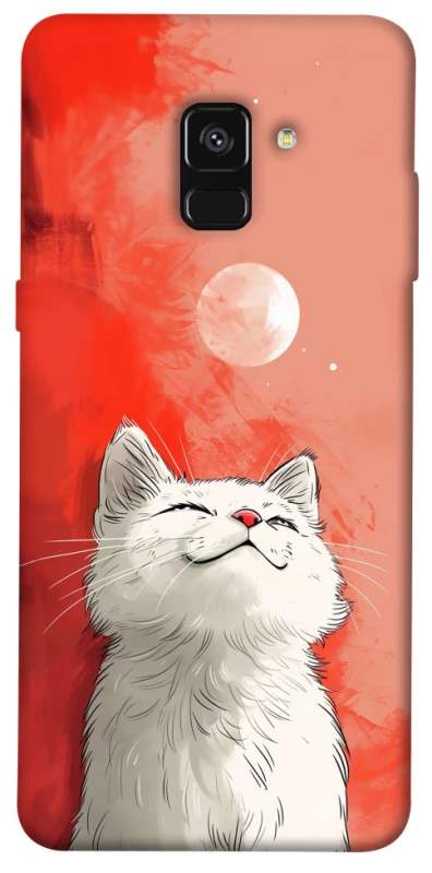 Чохол на Samsung A530 Galaxy A8 (2018) Cute kittie фото 1 з 1