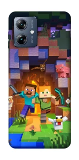 Чехол на Motorola Moto G54 Power Minecraft game фото 1 из 1