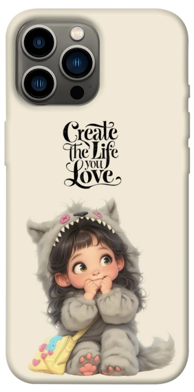 Чехол на Apple iPhone 12 Pro Max (6.7") Create the life you love фото 1 из 1