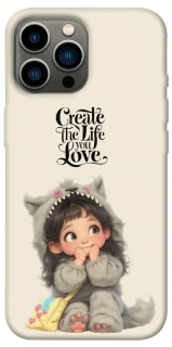 Чехол на Apple iPhone 13 Pro Max (6.7") Create the life you love фото 1 из 1