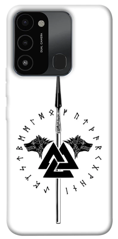 Чехол на TECNO Spark 8C Копье Всевластия фото 1 из 1