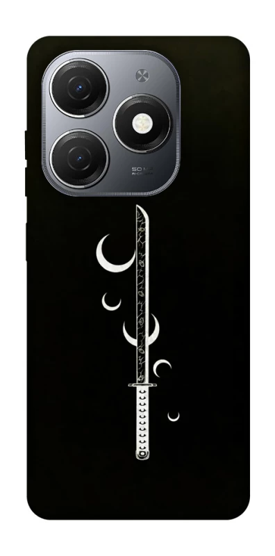 Чехол на TECNO Spark 20 Самурай всегда с катаной фото 1 из 1