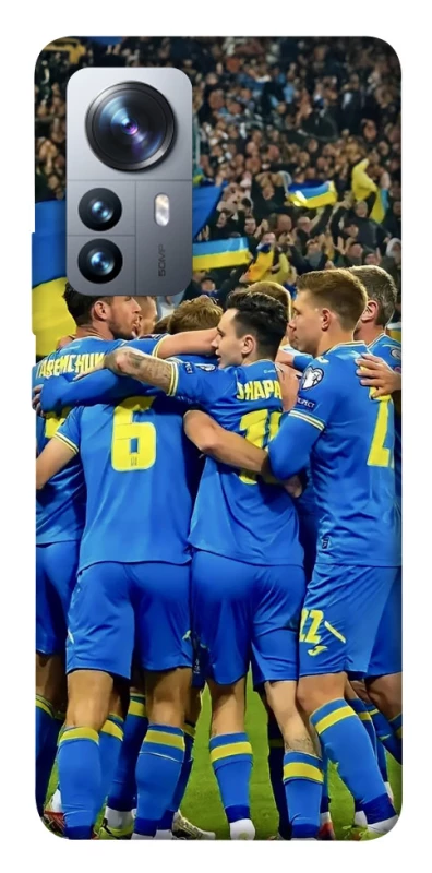 Чехол на Xiaomi 12 Pro Сборная Украины v3 фото 1 из 1