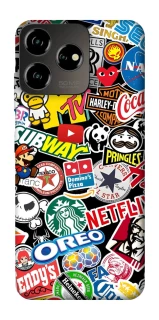 Чехол на ZTE Blade V50 Design 4G brands фото 1 из 1