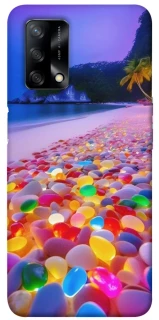 Чехол на Oppo A74 4G Светящиеся камни на берегу фото 1 из 1