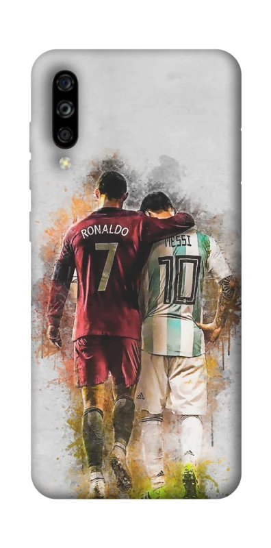 Чохол на ZTE Blade A7s (2019) Ronaldo та Messi фото 1 з 1