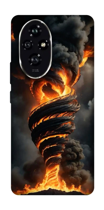 Чехол на Honor 200 Огненный торнадо фото 1 из 1