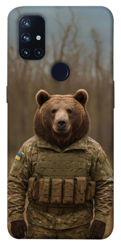 Чохол на OnePlus Nord N10 5G Ведмідь захисник фото 1 з 1
