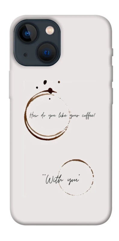 Чохол на Apple iPhone 13 mini (5.4") Coffee with you фото 1 з 1