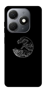 Чохол на TECNO Spark 20 Black tsunami фото 1 Чохол на TECNO Spark 20 Black tsunami фото 1 з 1