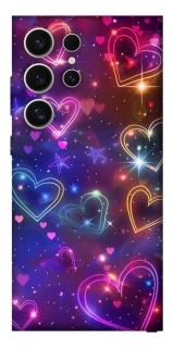 Чехол на Samsung Galaxy S25 Ultra Drawn hearts фото 1 из 1