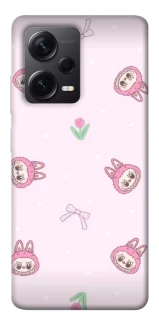 Чохол на Xiaomi Redmi Note 12 Pro+ 5G Labubu Flower фото 1 з 1