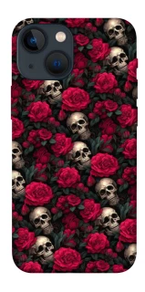 Чохол на Apple iPhone 13 mini (5.4") Черепа та рози фото 1 з 1