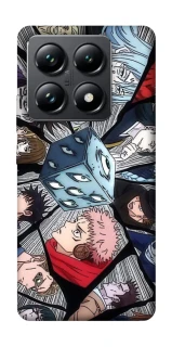 Чохол на Xiaomi 14T Pro jujutsu kaisen v4 фото 1 з 1