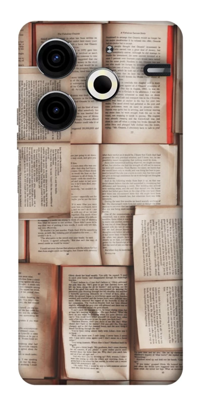 Чехол на TECNO Pova 6 Neo (LI6) Книги фото 1 из 1