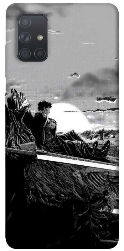 Чохол на Samsung Galaxy A71 Berserk sunset фото 1 з 1