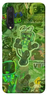 Чехол на Xiaomi Mi CC9 / Mi 9 Lite Dandysworld tv green theme фото 1 из 1