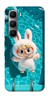 Чохол на Infinix Hot 60 Pro Labubu in the pool ver.2 фото 1 з 1