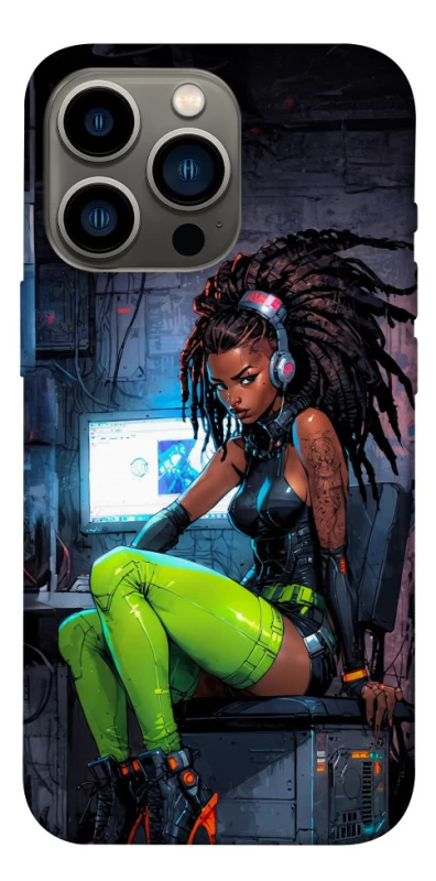 Чехол на Apple iPhone 13 Pro (6.1") Cyber girl фото 1 из 1