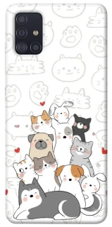 Чехол на Samsung Galaxy A51 Funny Pets фото 1 из 1