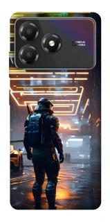 Чохол на ZTE Blade A36 Cyber character фото 1 з 1