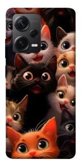 Чохол на Xiaomi Redmi Note 12 Pro+ 5G happy cats фото 1 з 1