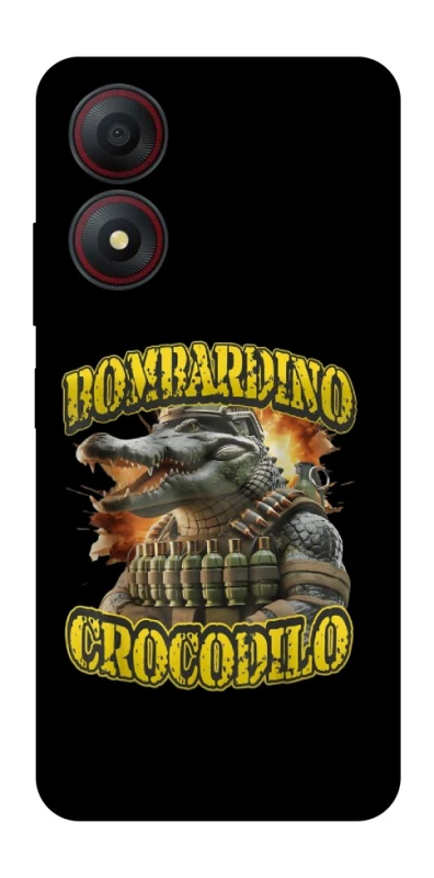 Чохол на ZTE Blade A34 4G Bombardino Crocodilo фото 1 з 1