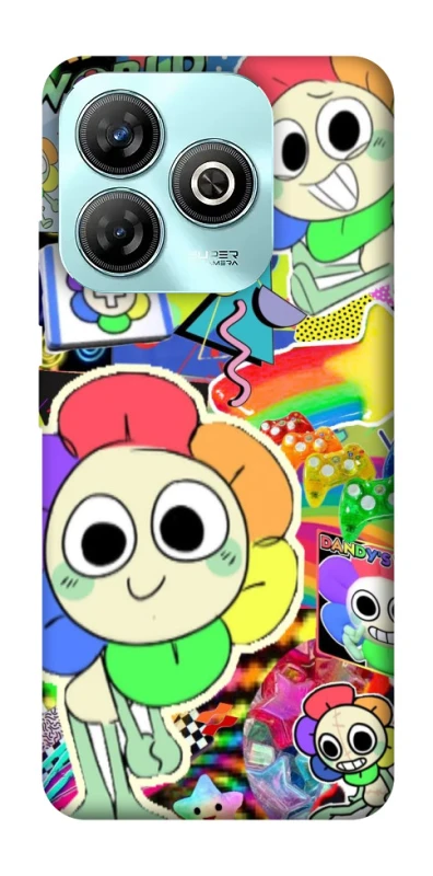 Чохол на ZTE Blade A75 4G Dandy world collage фото 1 з 1