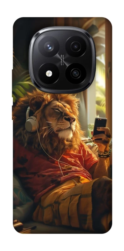 Чехол на Xiaomi Redmi Note 14 Pro+ 5G Лев v2 фото 1 из 1