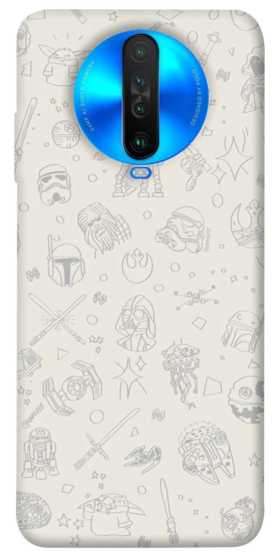 Чехол на Xiaomi Poco X2 Star Wars background ver.1 фото 1 из 1