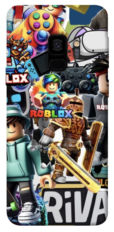 Чохол на Samsung Galaxy S9 Roblox collage ver.1 фото 1 з 1