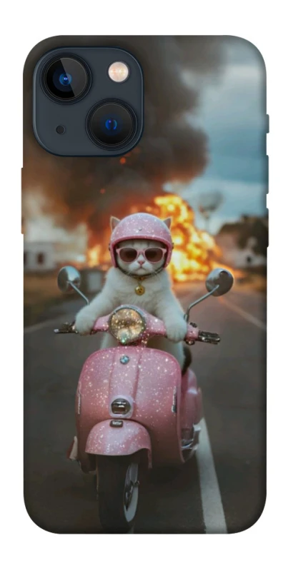 Чохол на Apple iPhone 13 mini (5.4") Exploding Kittens ver.3 фото 1 з 1