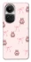 Чохол на Oppo Reno 10 Pink bows and Labubus фото 1 з 1