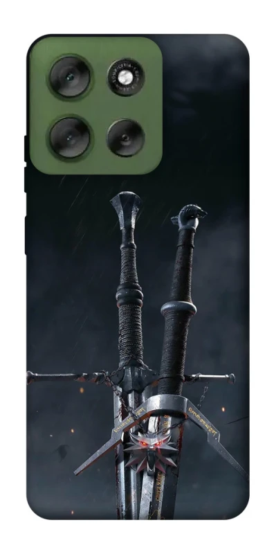 Чохол на Motorola Moto G56 5G Мечі Ведьмака фото 1 з 1