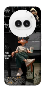 Чехол на Nothing Phone (2a) WHAT they think фото 1 из 1