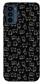 Чохол на Motorola Moto G41 Black Cats фото 1 з 1