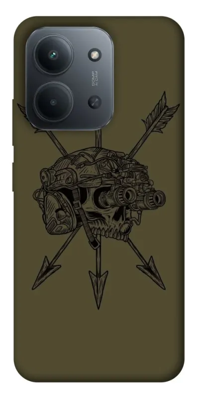 Чехол на Xiaomi Redmi 15C (Global) Mil skull фото 1 из 1