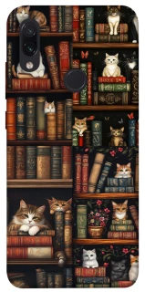 Чохол на Xiaomi Redmi Note 7 / Note 7 Pro / Note 7s Cats & Books фото 1 з 1