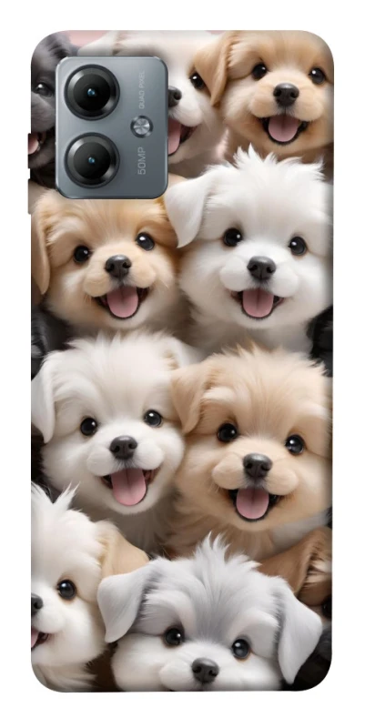 Чохол на Motorola Moto G14 Doggy Love фото 1 з 1