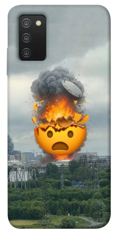 Чохол на Samsung Galaxy A03s Moscow never sleeps ver.2 фото 1 з 1