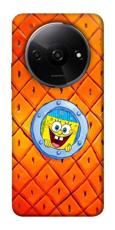 Чехол на Xiaomi Redmi A3 Дом Спанч Боба фото 1 из 1