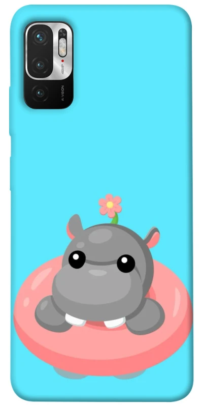 Чохол на Xiaomi Poco M3 Pro 4G / 5G Adopt Me Hippo Floatie фото 1 з 1