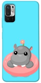 Чехол на Xiaomi Redmi Note 10 5G Adopt Me Hippo Floatie фото 1 из 1