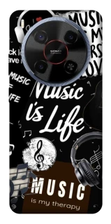 Чохол на ZTE Blade V70 Max Music is Life фото 1 з 1